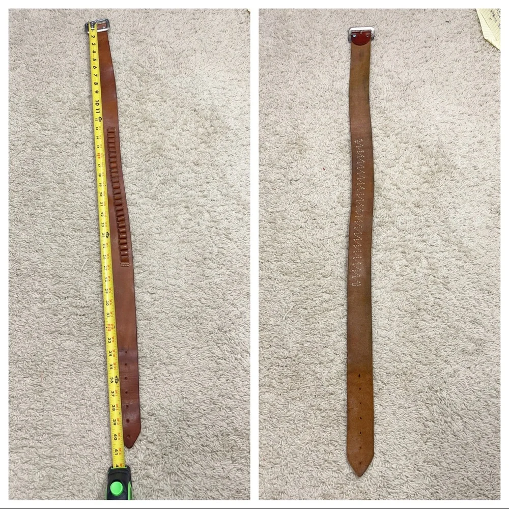 Vintage Belt George Lawrence Cartridge Leather